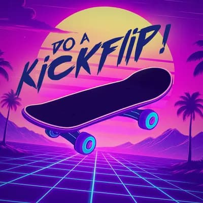Do a kickflip! 🫵